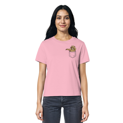 Dabbender Biber in Deiner Tasche - Ladies Organic Shirt
