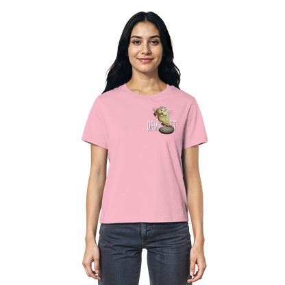 Dam It Verdammt Lustiger Biber - Ladies Organic Shirt
