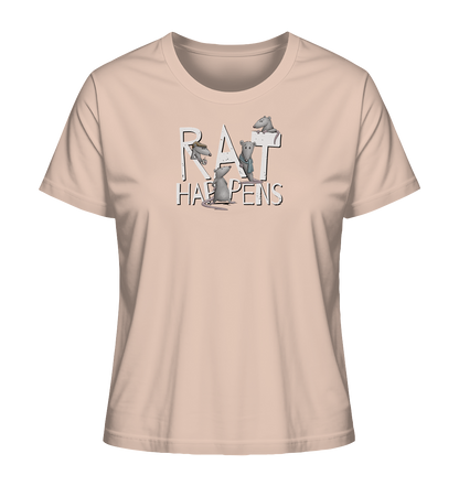 Rat Happens Ratten - Ladies Organic Shirt