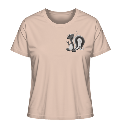 Lustig stinkiges Stinktier - Ladies Organic Shirt