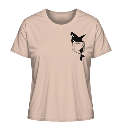 Orca In Deiner Tasche - Ladies Organic Shirt