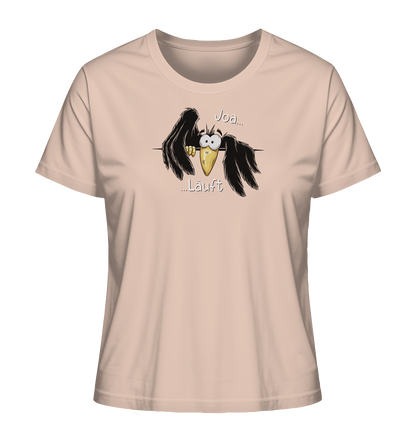 Joa Läuft Krähe gechillter Rabe - Ladies Organic Shirt