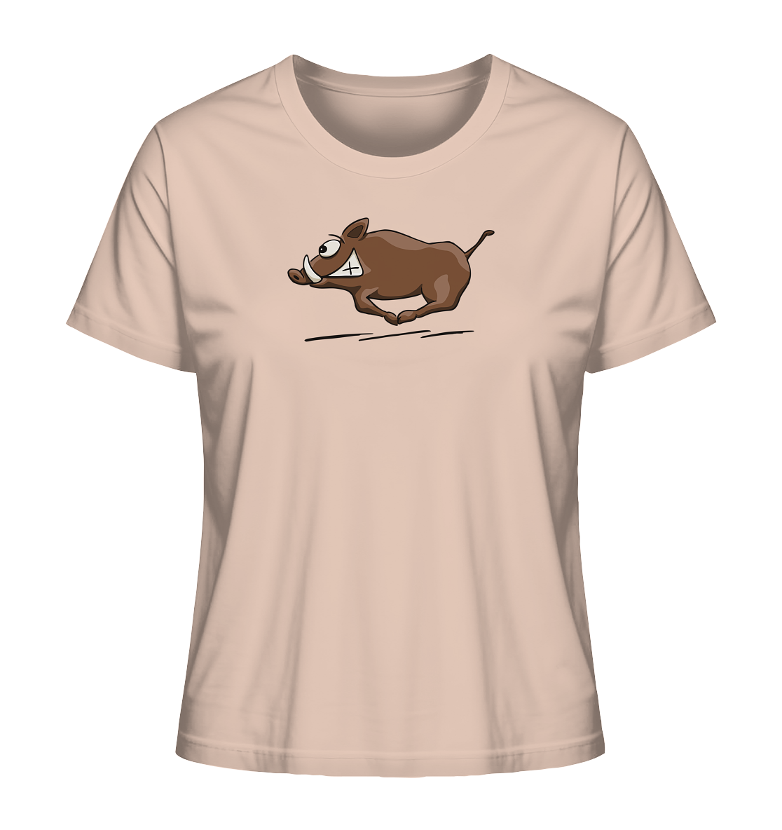 sauwildes Wildschwein | Wildsau  - Ladies Organic Shirt