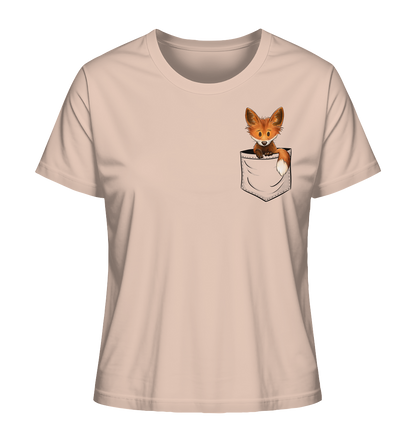 Funky Fuchs in der Tasche - Ladies Organic Shirt