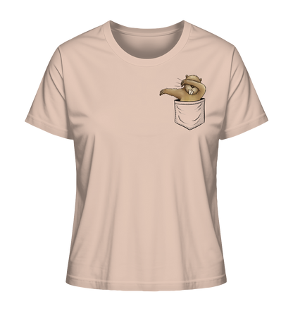 Dabbender Biber in Deiner Tasche - Ladies Organic Shirt