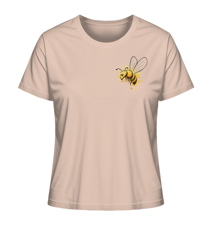 Lässige kleine Honig-Biene - Ladies Organic Shirt