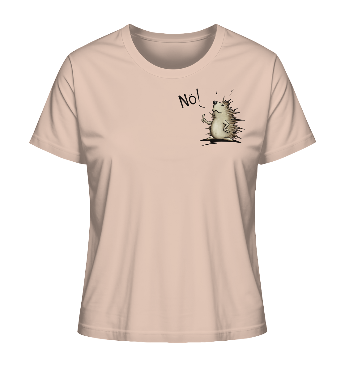 Nö! Grummeliger Igel - Ladies Organic Shirt