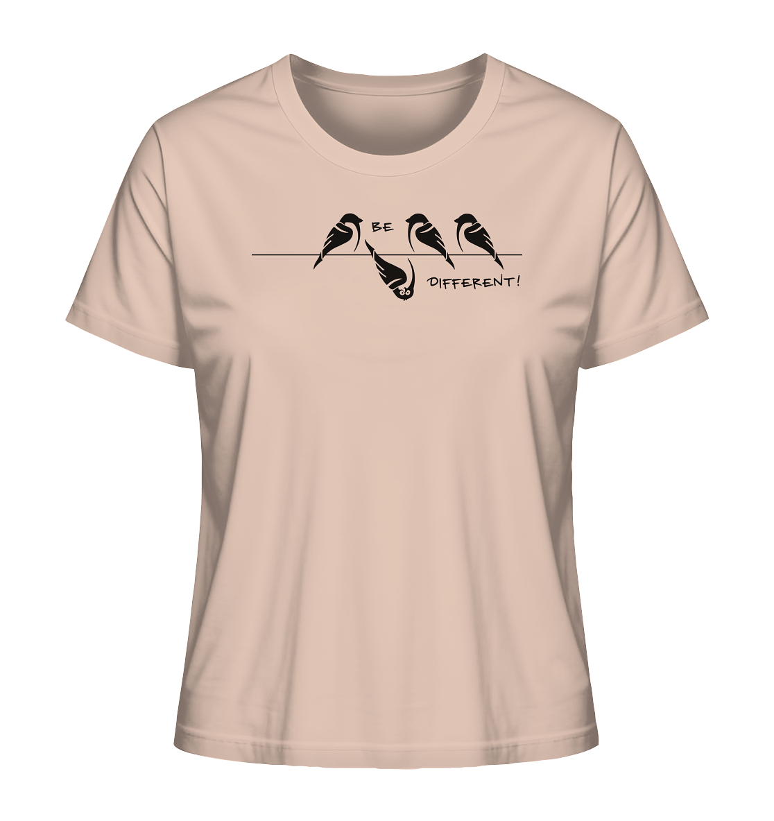 Sei anders, kleiner Spatz - Ladies Organic Shirt