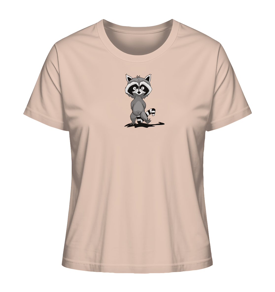 Frecher kleiner Waschbär - Ladies Organic Shirt