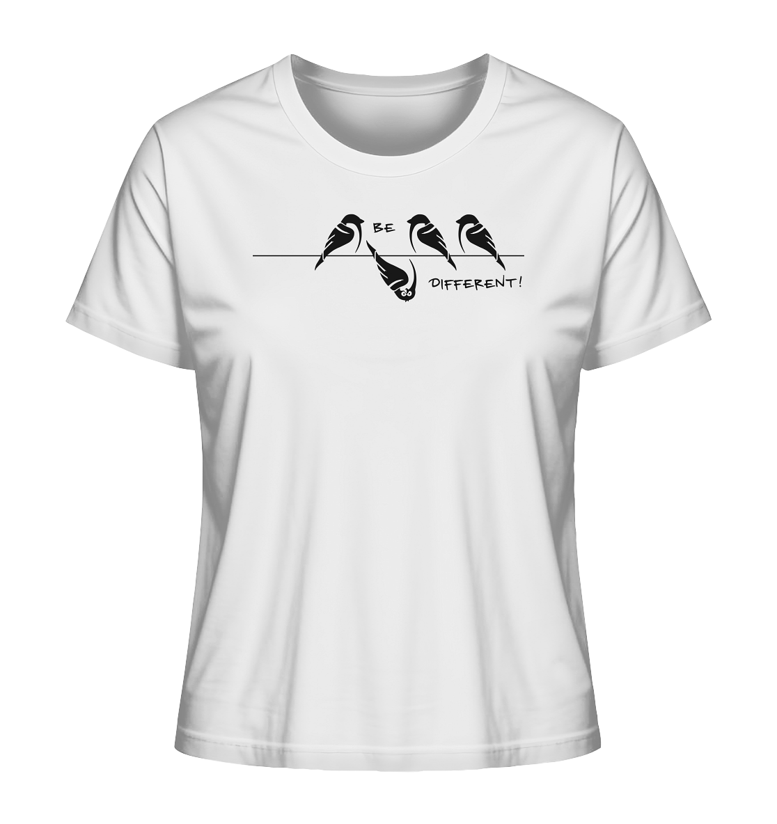 Sei anders, kleiner Spatz - Ladies Organic Shirt