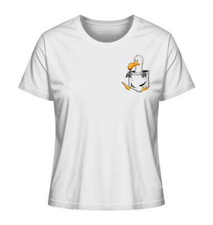 Kleine Möwe In Deiner Tasche - Ladies Organic Shirt
