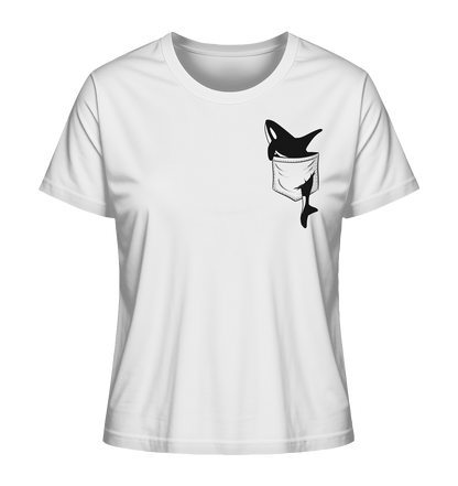 Orca In Deiner Tasche - Ladies Organic Shirt