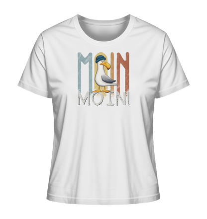 Moin Moin norddeutsche Möwe - Ladies Organic Shirt