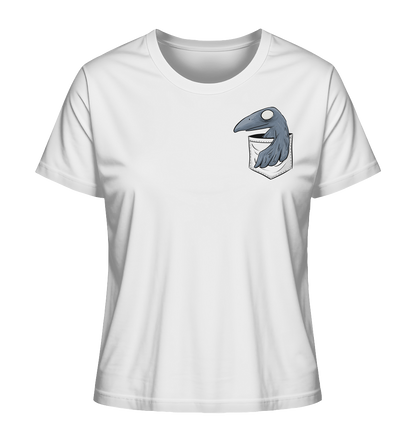 Grufti Rabe Krähe in der Tasche - Ladies Organic Shirt