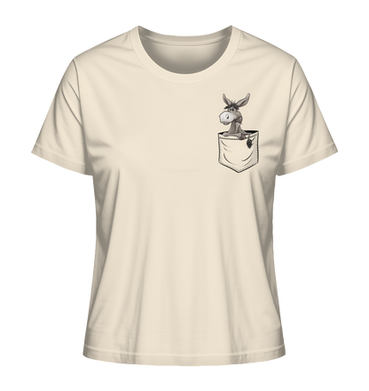 Bockiger Esel in Deiner Tasche - Ladies Organic Shirt