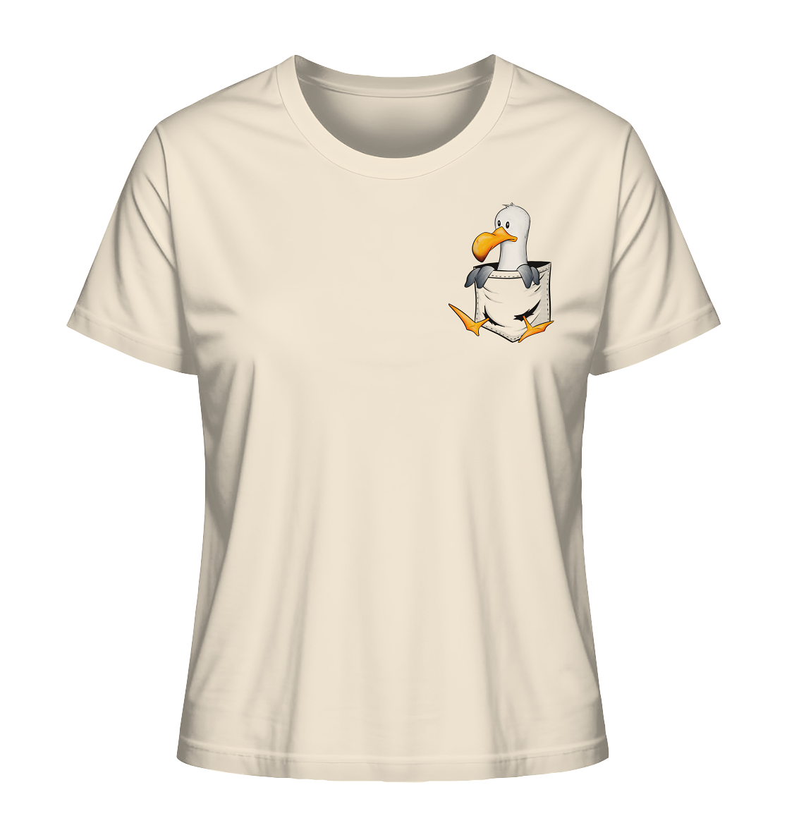Kleine Möwe In Deiner Tasche - Ladies Organic Shirt