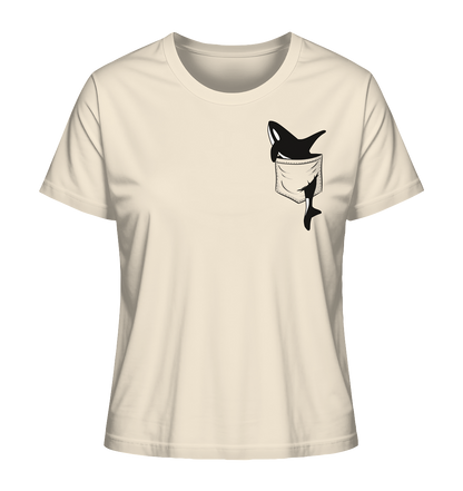 Orca In Deiner Tasche - Ladies Organic Shirt