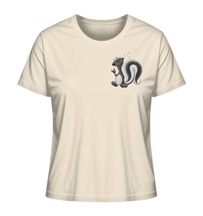 Lustig stinkiges Stinktier - Ladies Organic Shirt