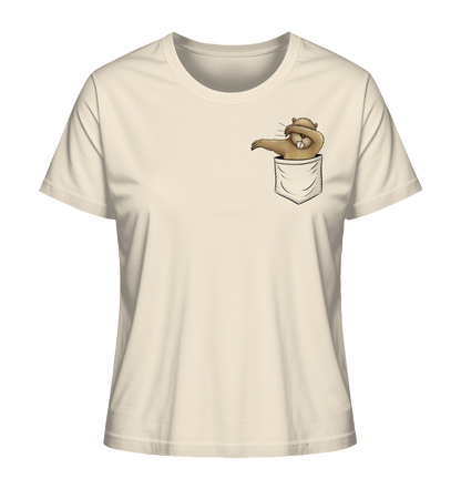 Dabbender Biber in Deiner Tasche - Ladies Organic Shirt