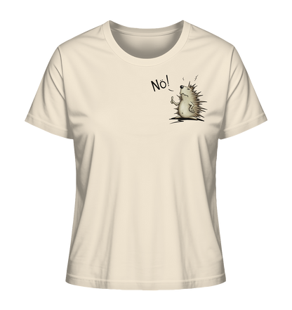 Nö! Grummeliger Igel - Ladies Organic Shirt