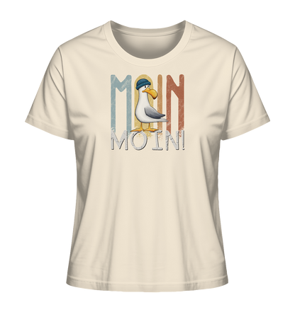 Moin Moin norddeutsche Möwe - Ladies Organic Shirt