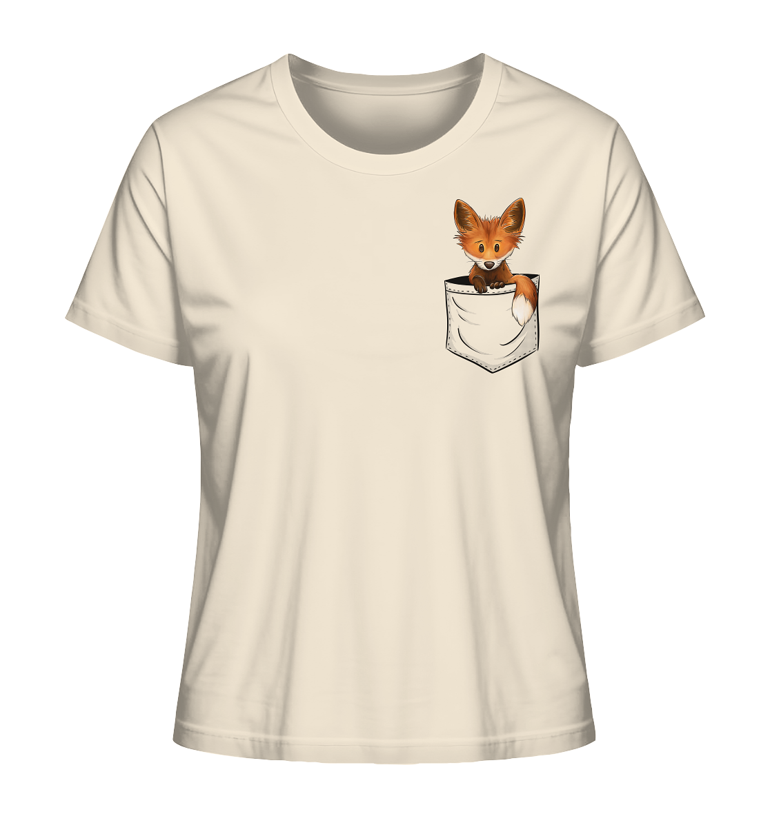 Funky Fuchs in der Tasche - Ladies Organic Shirt