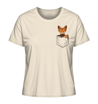 Funky Fuchs in der Tasche - Ladies Organic Shirt