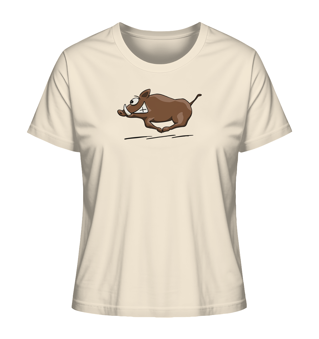 sauwildes Wildschwein | Wildsau  - Ladies Organic Shirt