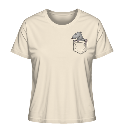 Kleine Ratte in der Tasche - Ladies Organic Shirt