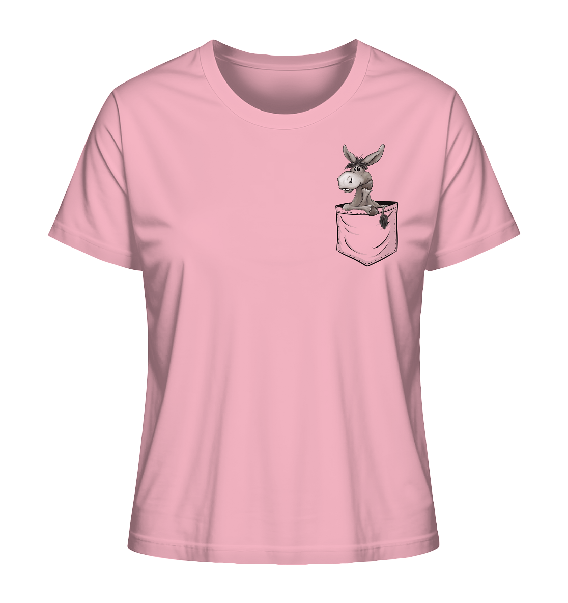 Bockiger Esel in Deiner Tasche - Ladies Organic Shirt
