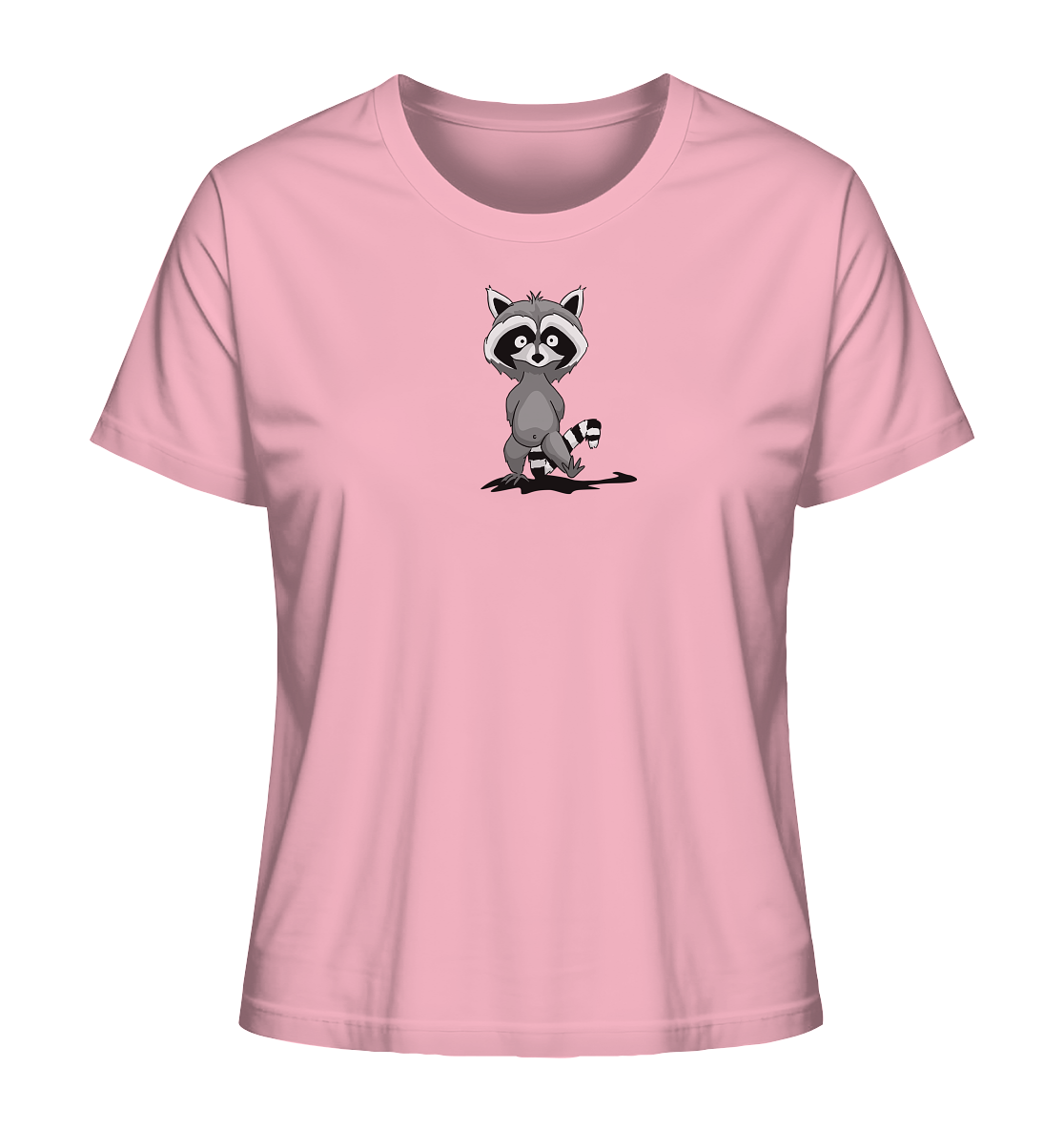 Frecher kleiner Waschbär - Ladies Organic Shirt
