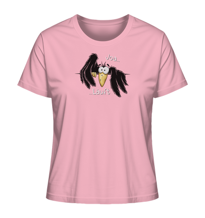 Joa Läuft Krähe gechillter Rabe - Ladies Organic Shirt