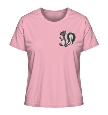 Lustig stinkiges Stinktier - Ladies Organic Shirt