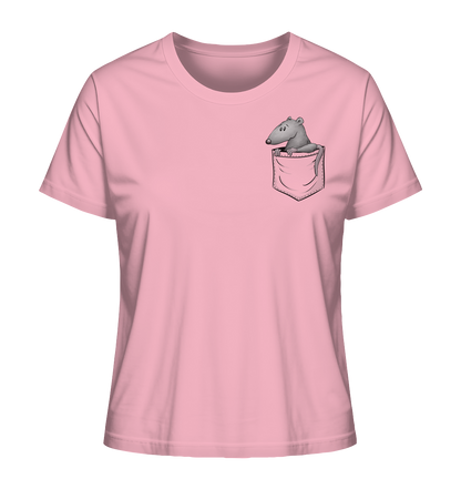 Kleine Ratte in der Tasche - Ladies Organic Shirt