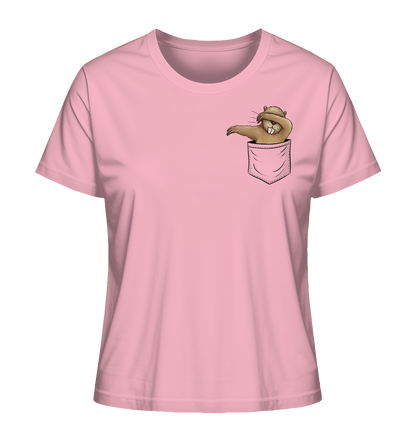 Dabbender Biber in Deiner Tasche - Ladies Organic Shirt