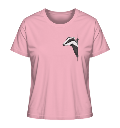 Lässiger Dachs Meister Grimbart - Ladies Organic Shirt