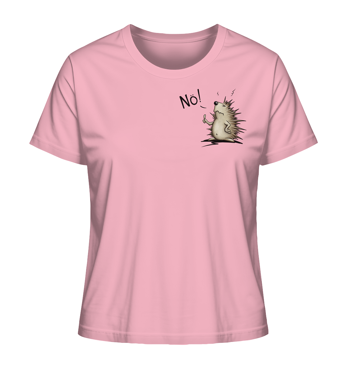 Nö! Grummeliger Igel - Ladies Organic Shirt