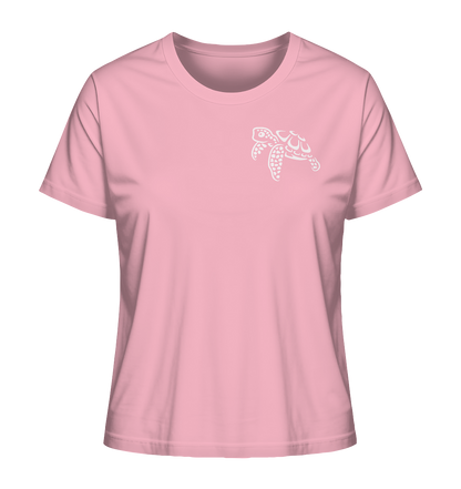 schwimmende Meeres-Schildkröte - Ladies Organic Shirt