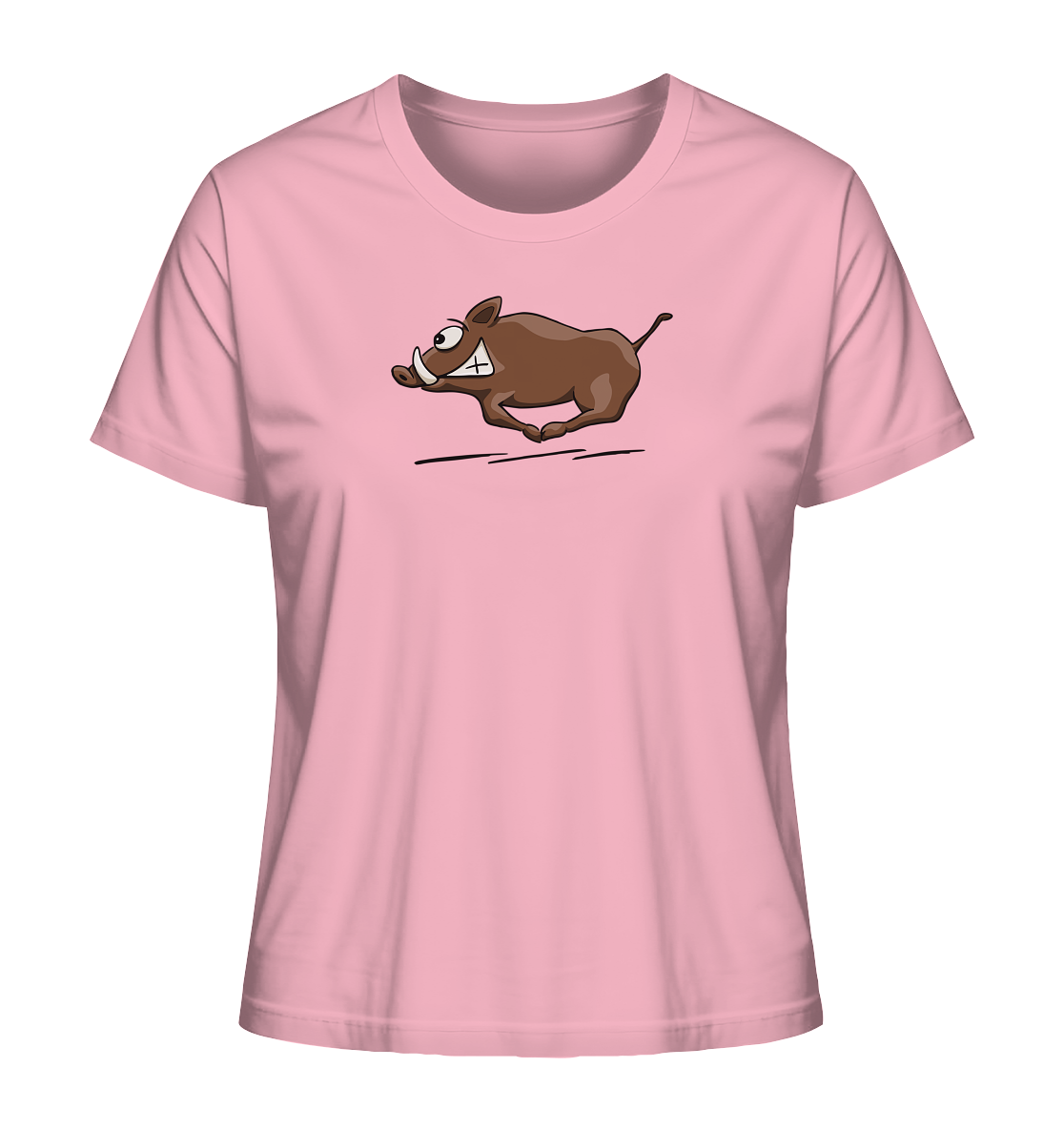 sauwildes Wildschwein | Wildsau  - Ladies Organic Shirt