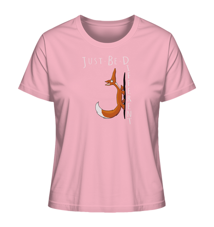 Just Be Different | Sei Anders, kleiner Fuchs - Ladies Organic Shirt