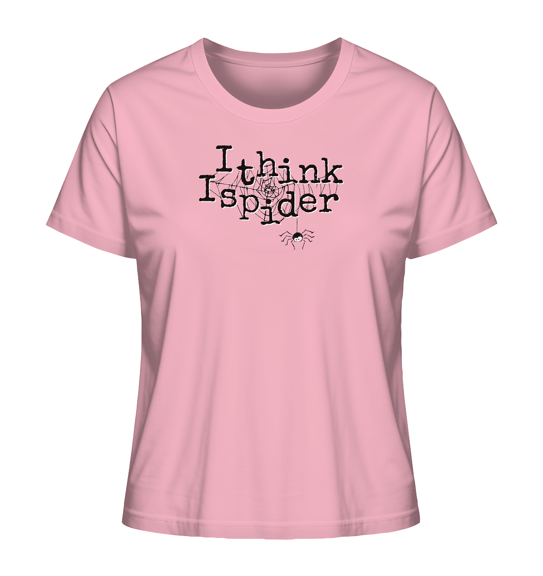 I think I spider - Spinne - Ladies Organic Shirt