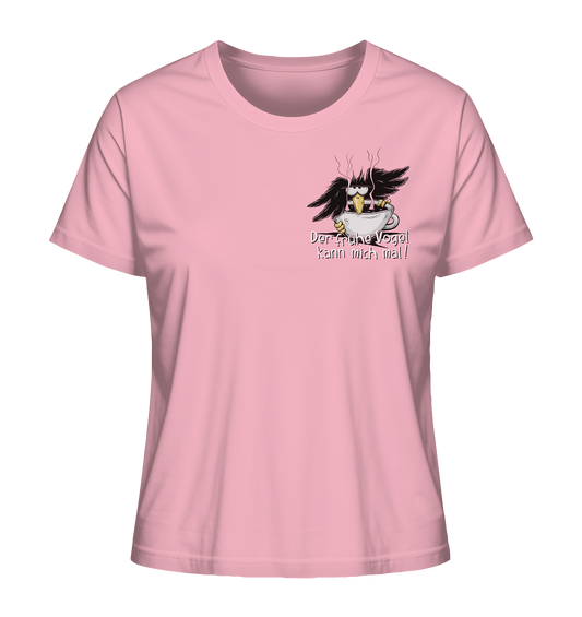 Der frühe Vogel kann mich mal | Kaffee Rabe - Ladies Organic Shirt
