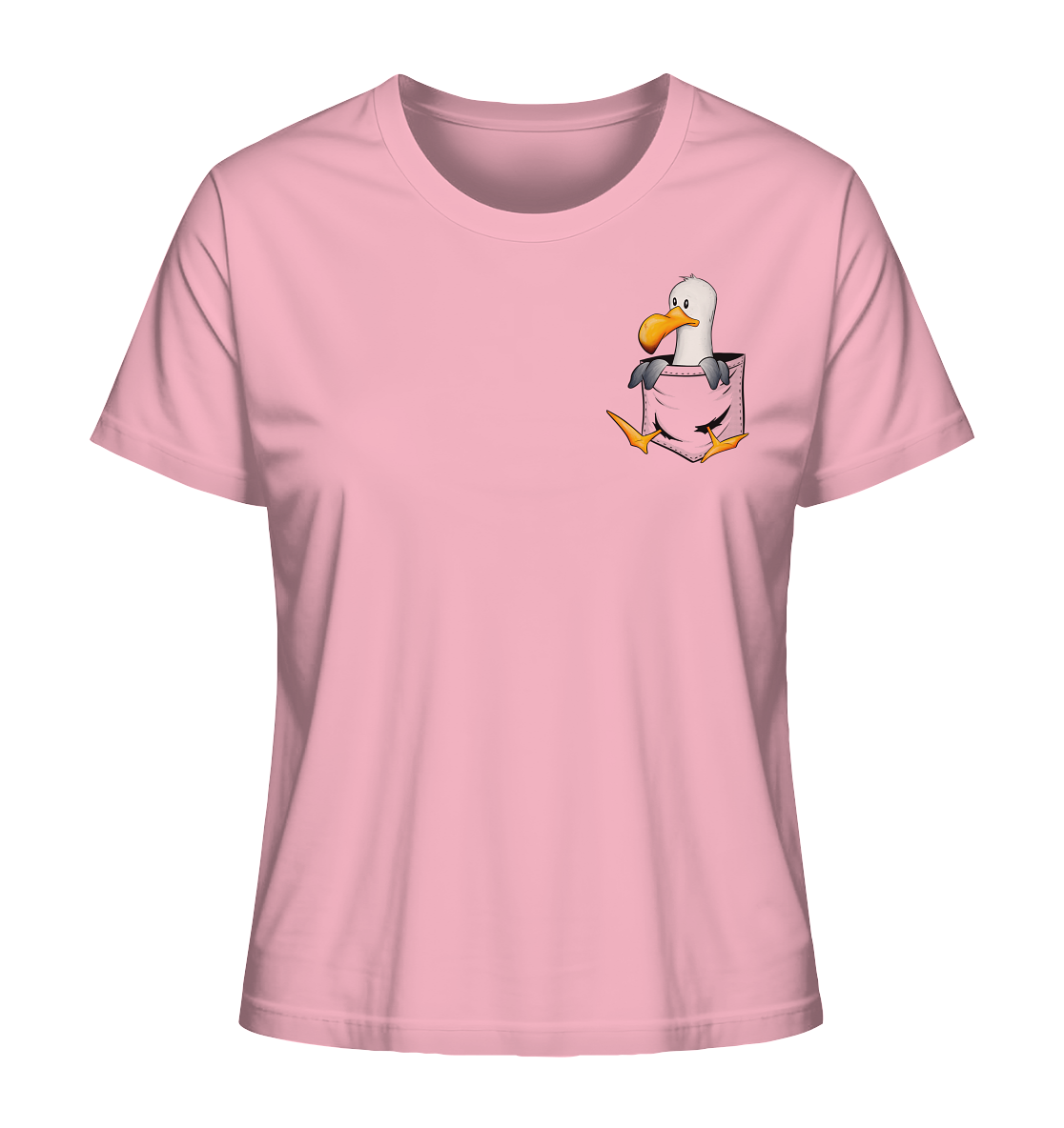 Kleine Möwe In Deiner Tasche - Ladies Organic Shirt