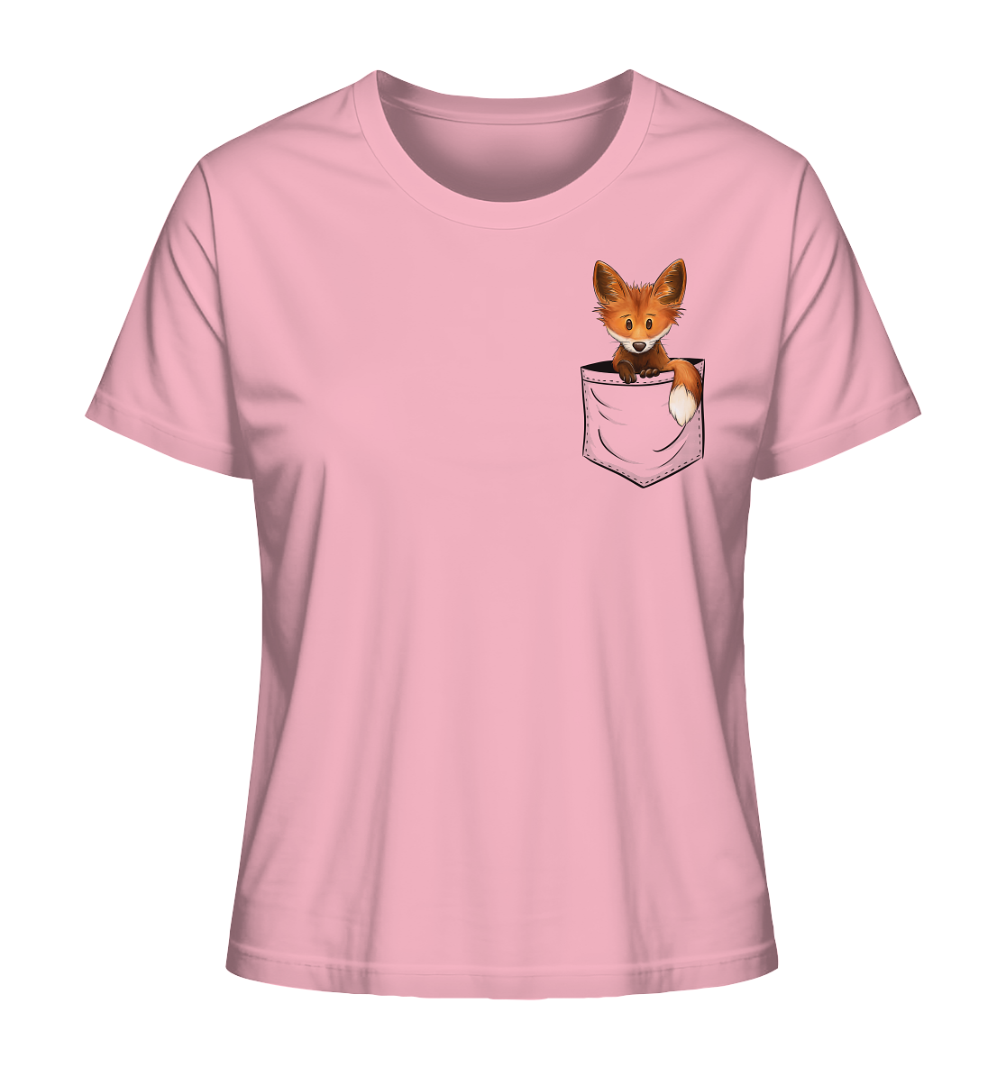 Funky Fuchs in der Tasche - Ladies Organic Shirt
