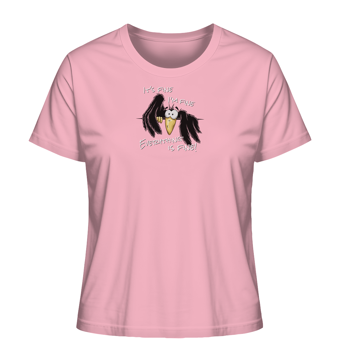 I’m Fine Rabe | Alles Gut Krähe - Ladies Organic Shirt