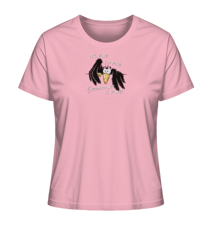 I’m Fine Rabe | Alles Gut Krähe - Ladies Organic Shirt