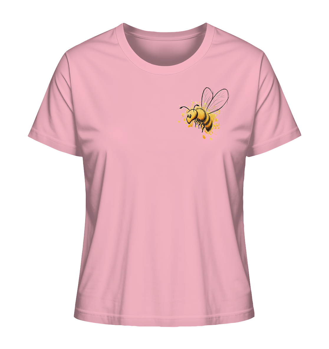 Lässige kleine Honig-Biene - Ladies Organic Shirt