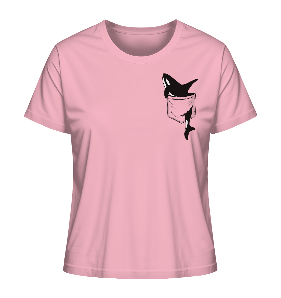 Orca In Deiner Tasche - Ladies Organic Shirt