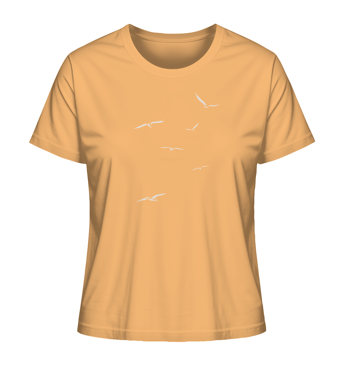 Vogelschwarm – Traum vom Fliegen - Ladies Organic Shirt