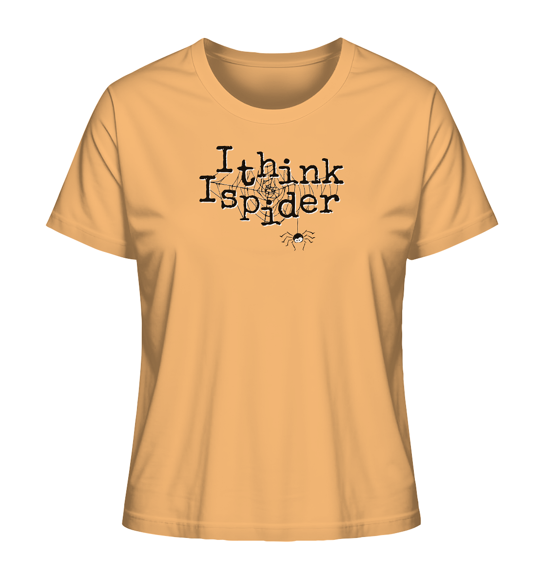 I think I spider - Spinne - Ladies Organic Shirt